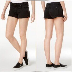 Joe's Jeans Merida Cut Off Denim Short Size 26 In Washed Black